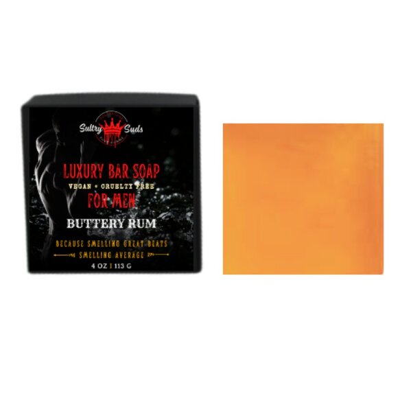 Hot Buttered Rum Vegan Soap - Picture 1 of 2